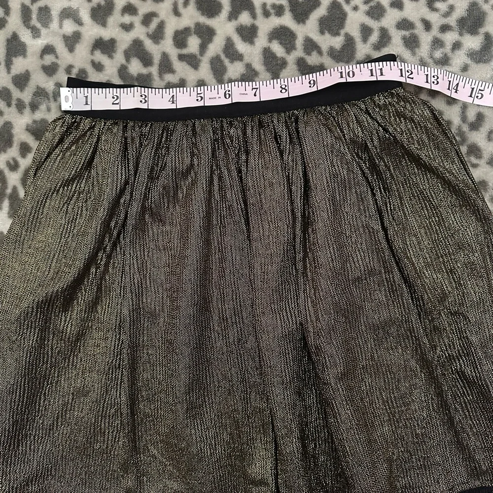GapKids Shiny Metallic Skirt in Gold Size 12 Regular Girls